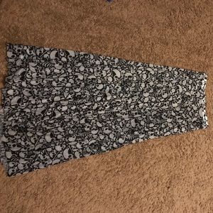 black milk skull maxi skirt SAMPLE